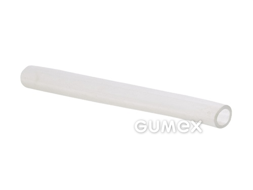 Plastová hadica bez opletu pre všeobecné použitie, 490OO, 10/14mm, FDA, PVC, -5°C/+60°C, transparentná